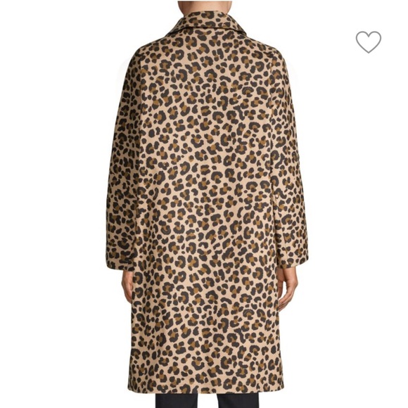 Mackintosh Fairlie Leopard-Print Coat - Picture 4 of 14